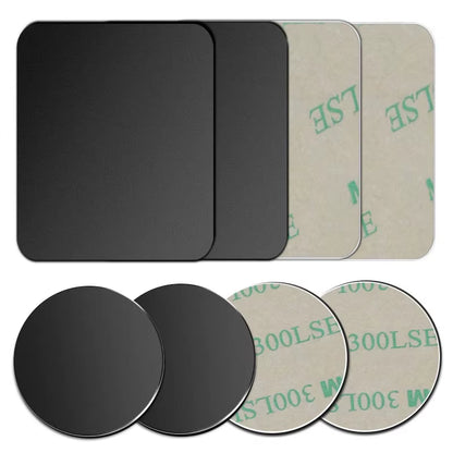 Magnetic Metal Plate for Car Phone Holder Iron Sheet Disk Sticker Telefon Magnet Stand for Iphone 12 11 X 7 8 Xiaomi